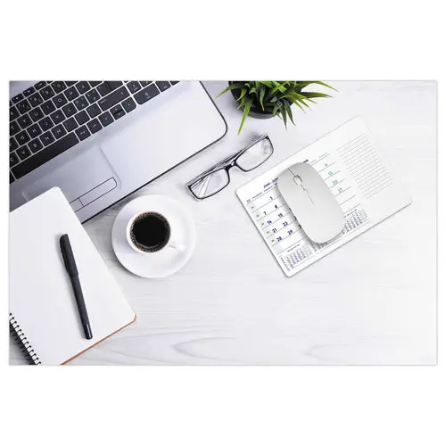 Tapis souris calendrier - 23x18 cm - Janvier à décembre - BREPOLS photo du produit