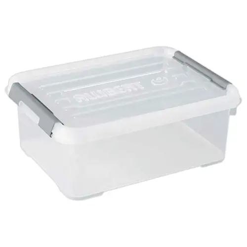 Boîte de Rangement Transparente - Handy Plus 12L Gris - Curver photo du produit