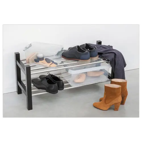 Boîte de Rangement Transparente - Handy Plus 12L Gris - Curver photo du produit