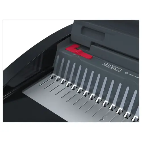Perforeuse Manuel Max 20 feuilles - Compatible A4/A5 - Noir/Gris - GBC COMBBIND photo du produit