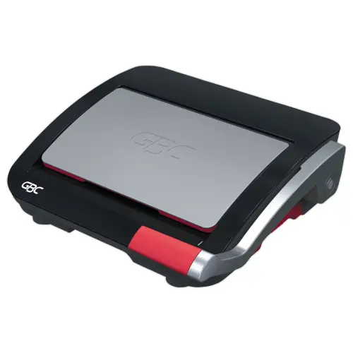 Perforeuse Manuel Max 20 feuilles - Compatible A4/A5 - Noir/Gris - GBC COMBBIND photo du produit