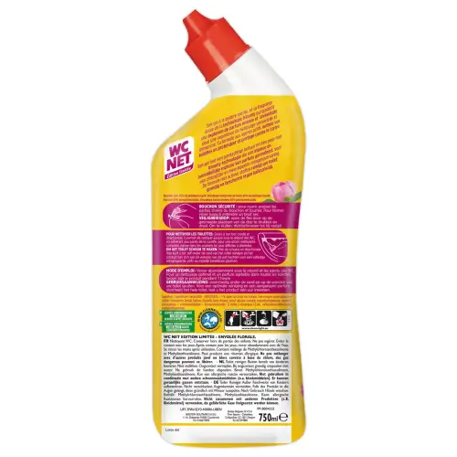 Gel WC Envol&eacute;e Florale - Fra&icirc;cheur durable - Wc Net photo du produit