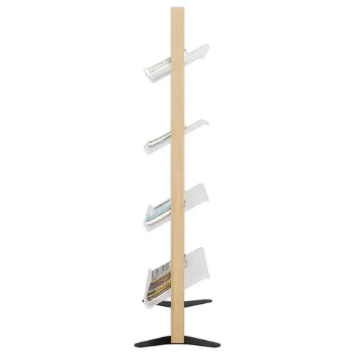 Pr&eacute;sentoir de sol 4 tablettes acryliques photo du produit