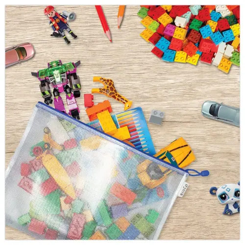 8 Pochettes Zipper A3 - Djois photo du produit