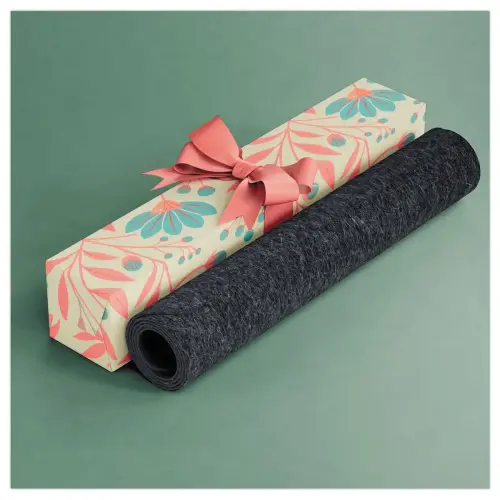 Grand sous-main tapis de bureau - gris photo du produit