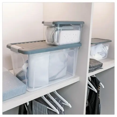 Bo&icirc;te Multi-Usages avec Clips - Box 30L  - KIS photo du produit