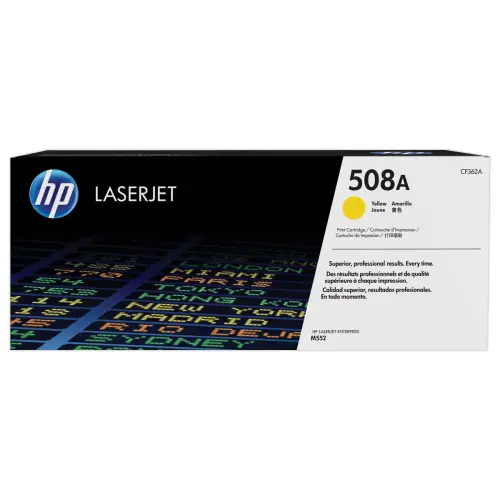 HP 508A CF362A toner jaune photo du produit