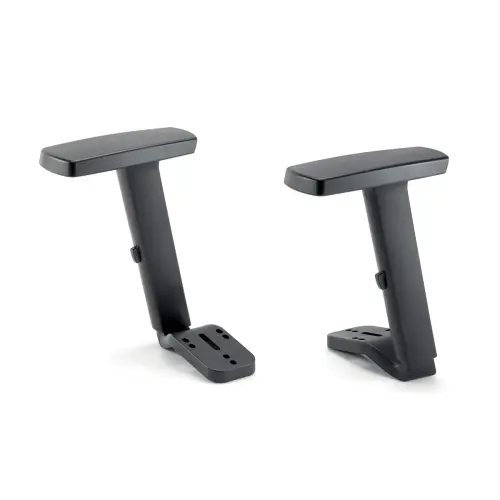 Paire d'accoudoirs r&eacute;glables 1D pour fauteuils de bureau Eros photo du produit