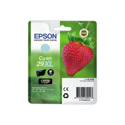 Cartouche EPSON C13T299240 cyan photo du produit