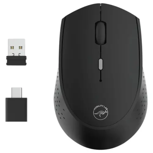 Souris Sans Fil Dual Dongle USB-C - Rechargeable - Mobility Lab photo du produit