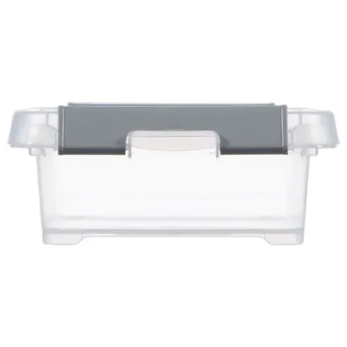 Boîte Transparente Empilable - Handy Plus 1,2L - Gris - Curver photo du produit