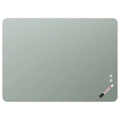 Tableau en Verre Mat 90x120 + Kit - Vert - Legamaster photo du produit