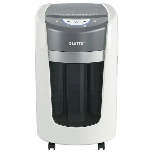 Destructeur Papier Manuel - Silencieux & Anti-Bourrage - Corbeille 15L - Leitz IQ photo du produit