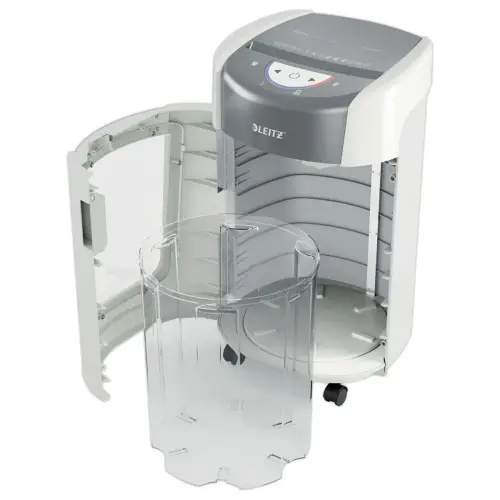 Destructeur Papier Manuel - Silencieux & Anti-Bourrage - Corbeille 15L - Leitz IQ photo du produit