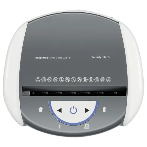 Destructeur Papier Manuel - Silencieux & Anti-Bourrage - Corbeille 15L - Leitz IQ photo du produit