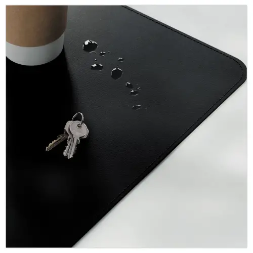 Tapis de Bureau 80x40cm - Multifonctions & Antidérapant - Noir - Leitz photo du produit