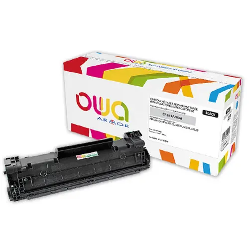 Toner &eacute;q. HP CF283A Std - Noir - OWA photo du produit