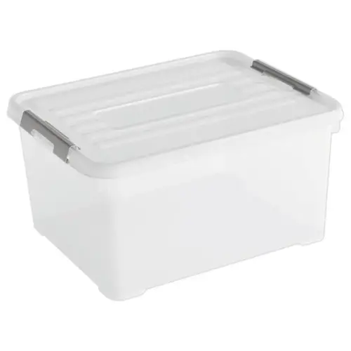 Boîte Transparente - Handy Plus 35L avec Clips - Curver photo du produit