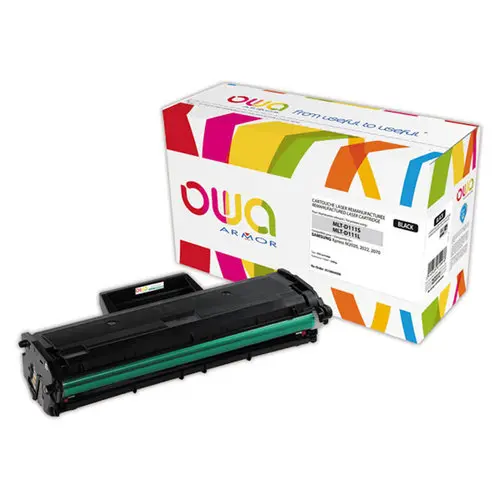 Toner éq. SAMSUNG MLT-D111L/ELS, SAMSUNG MLT-D111S/ELS - Haute capacité - Noir - OWA photo du produit