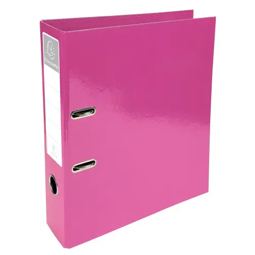 Classeur à levier Iderama - Dos 7 cm - Rose - Exacompta photo du produit