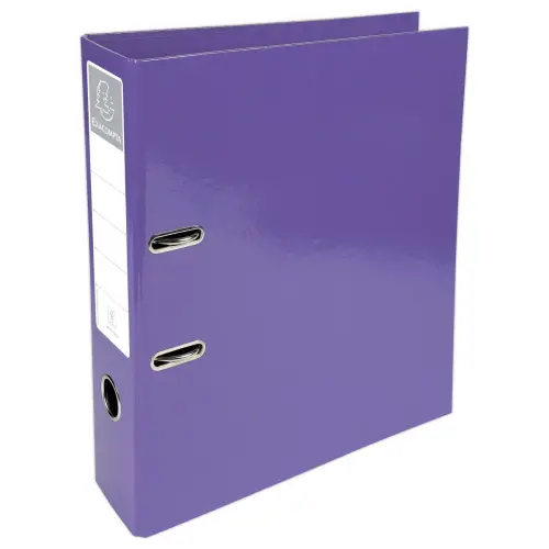 Classeur à levier - Dos 7 cm - Violet - EXACOMPTA photo du produit