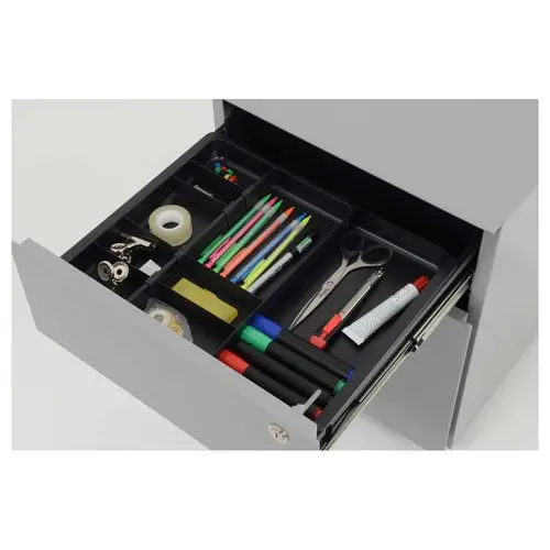 Organisateur de tiroir - Modulable - Noir - Exacompta photo du produit