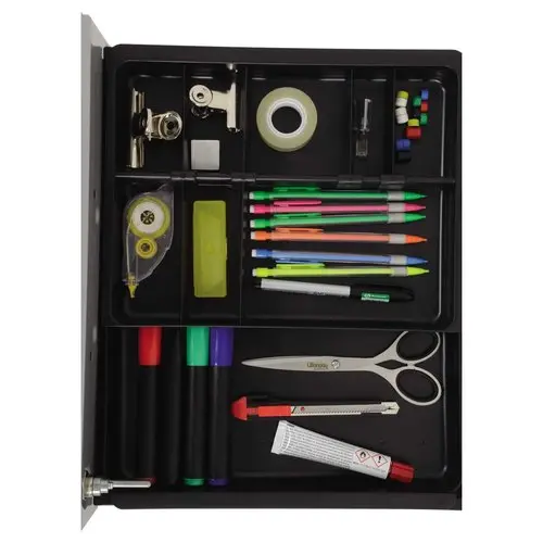 Organisateur de tiroir - Modulable - Noir - Exacompta photo du produit