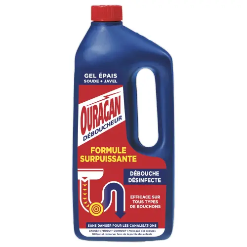 Déboucheur Surpuissant en Gel Tous types de Bouchons - Ouragan photo du produit