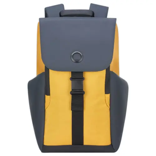 Sac à dos SecurFlap 15,6" - Confortable & Securisé - Jaune - Delsey photo du produit