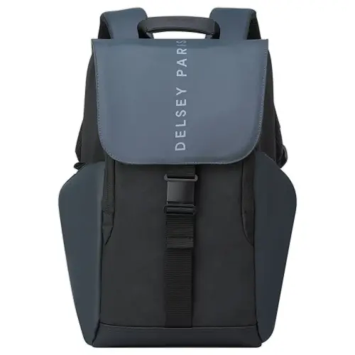 Sac &agrave; dos Antivol Securflap 15,6" - Double Fermeture - Delsey photo du produit