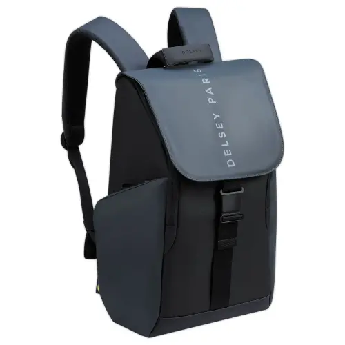 Sac &agrave; dos Antivol Securflap 15,6" - Double Fermeture - Delsey photo du produit