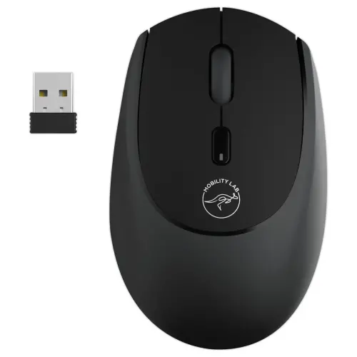 Souris Sans FIl Pop Gum - Triple Connexion - Noir - Mobility Lab photo du produit