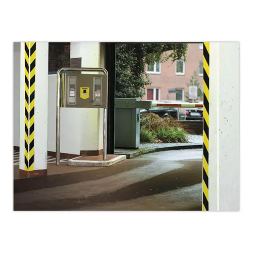 Adh&eacute;sif de circulation jaune et noir -  Tesa photo du produit