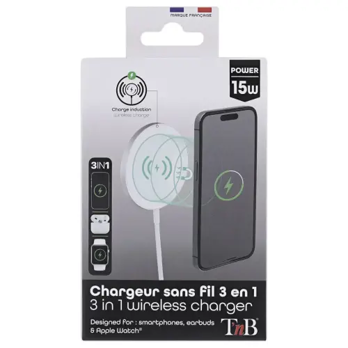 Chargeur à induction 15W photo du produit