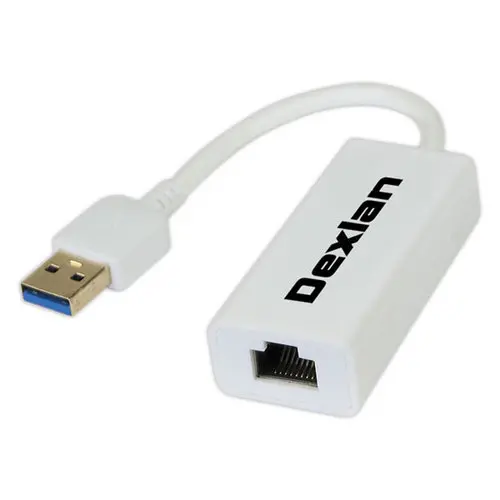 Adaptateur USB 3.1 type A vers réseau ethernet RJ45 photo du produit
