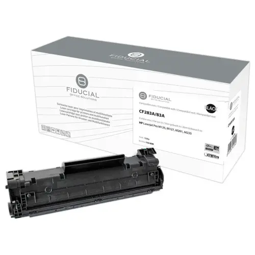 Toner remanufacturé éq. HP CF283A Std - Noir photo du produit