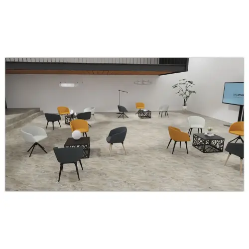 2 Fauteuils ARCO noirs pieds bois mont&eacute; photo du produit