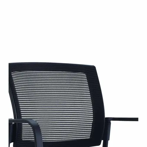 Chaise Synergy Gris Foncé - Acier Robuste - Generique photo du produit