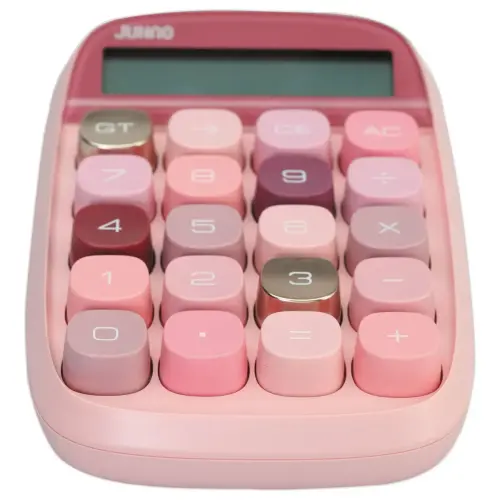 Calculatrice semi bureau Pop Petite - Rose photo du produit