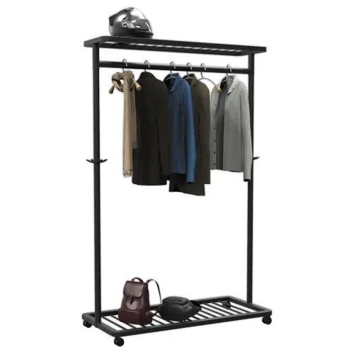 Vestiaire mobile Noko noir photo du produit