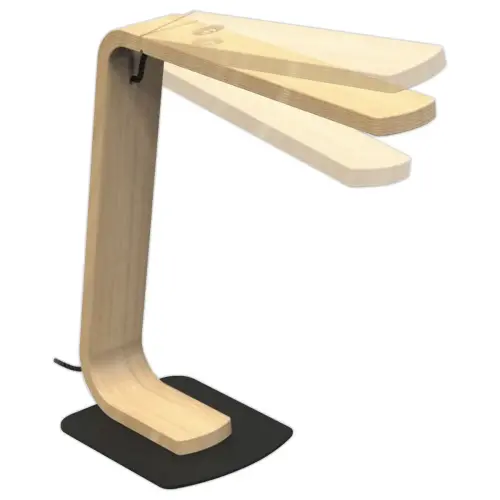 Lampe LED LEDAIKA en bois - We Light photo du produit