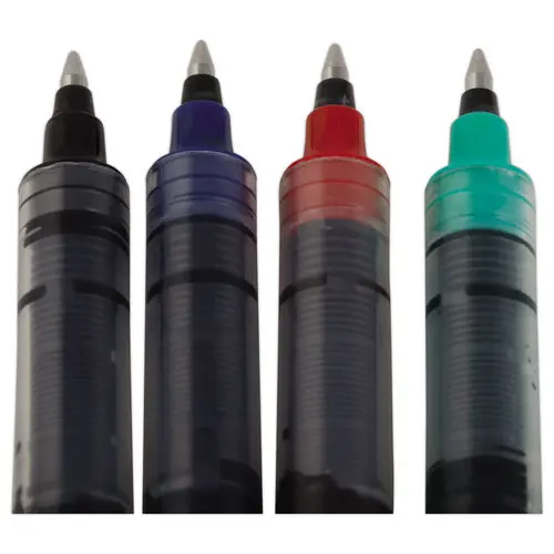 Roller pointe en métal écriture moyenne - Noir - Fiducial photo du produit