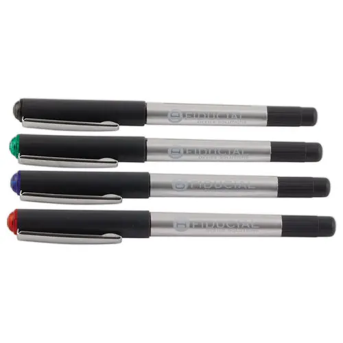 Roller pointe en métal écriture moyenne - Vert - Fiducial photo du produit