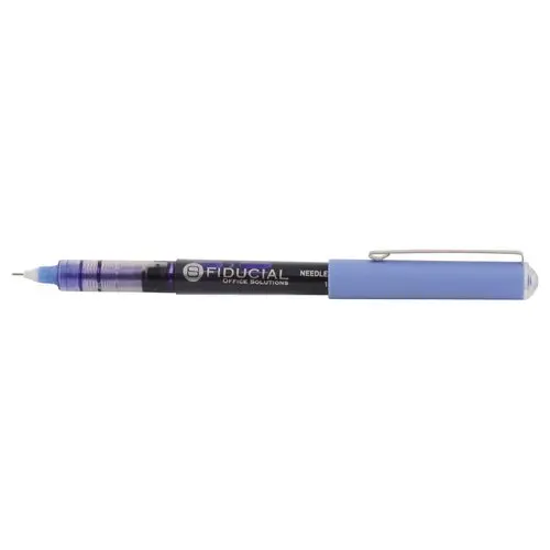 Roller pointe aiguille écriture moyenne - Bleu - Fiducial photo du produit