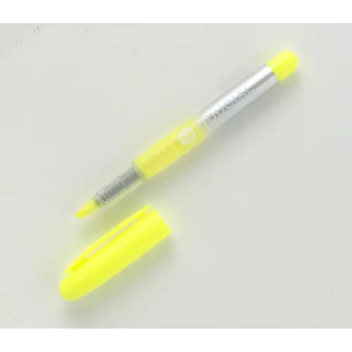 Surligneur de poche à encre liquide - Jaune - Fiducial photo du produit