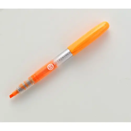 Surligneur de poche &agrave; encre liquide - Orange - Fiducial photo du produit