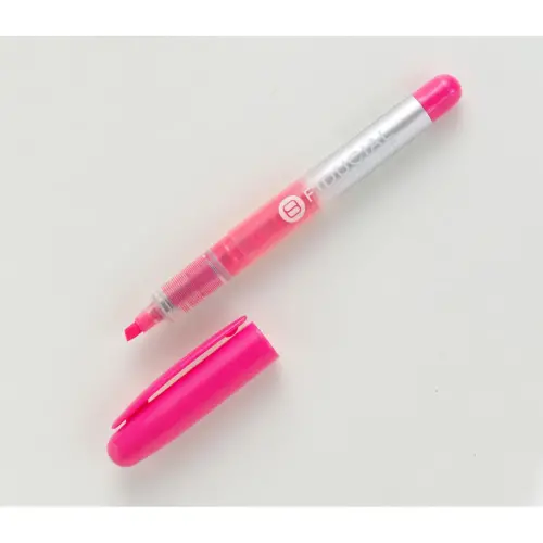 Surligneur de poche &agrave; encre liquide - Rose - Fiducial photo du produit