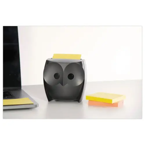 Dévidoir Chouette Super Sticky Z-Notes + 2 blocs de 45 feuilles - Post-It photo du produit