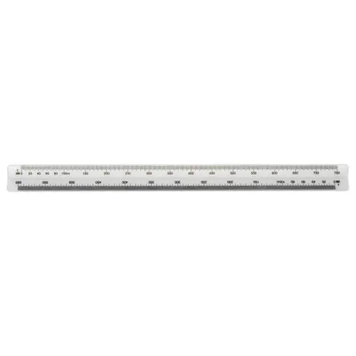&Eacute;Chelle de r&eacute;duction triangulaire - Longueur 30 cm photo du produit