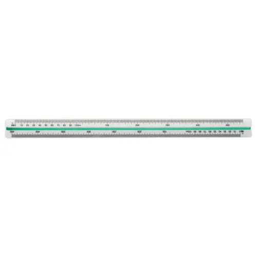 &Eacute;Chelle de r&eacute;duction triangulaire - Longueur 30 cm photo du produit
